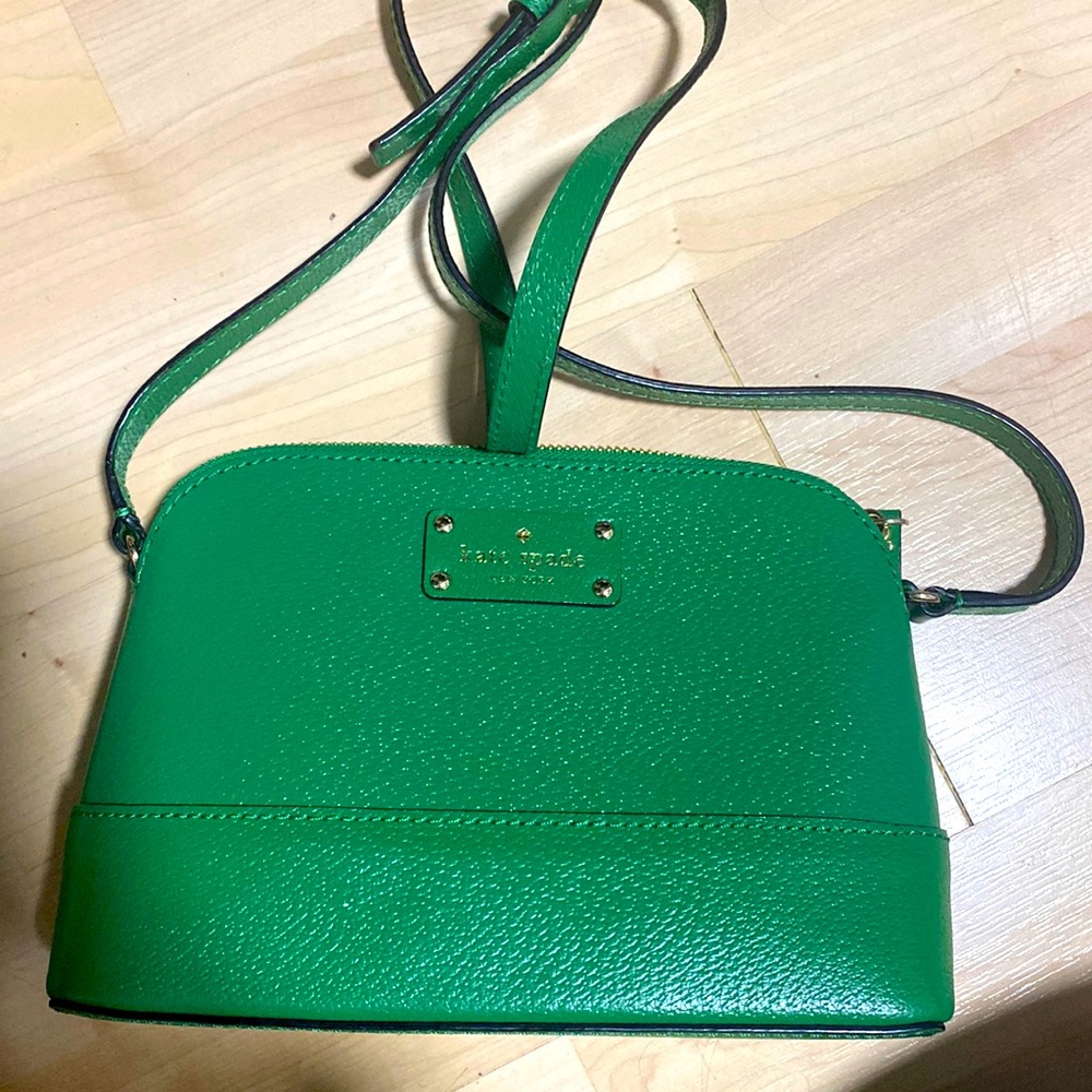 Green Kate Spade Crossbody